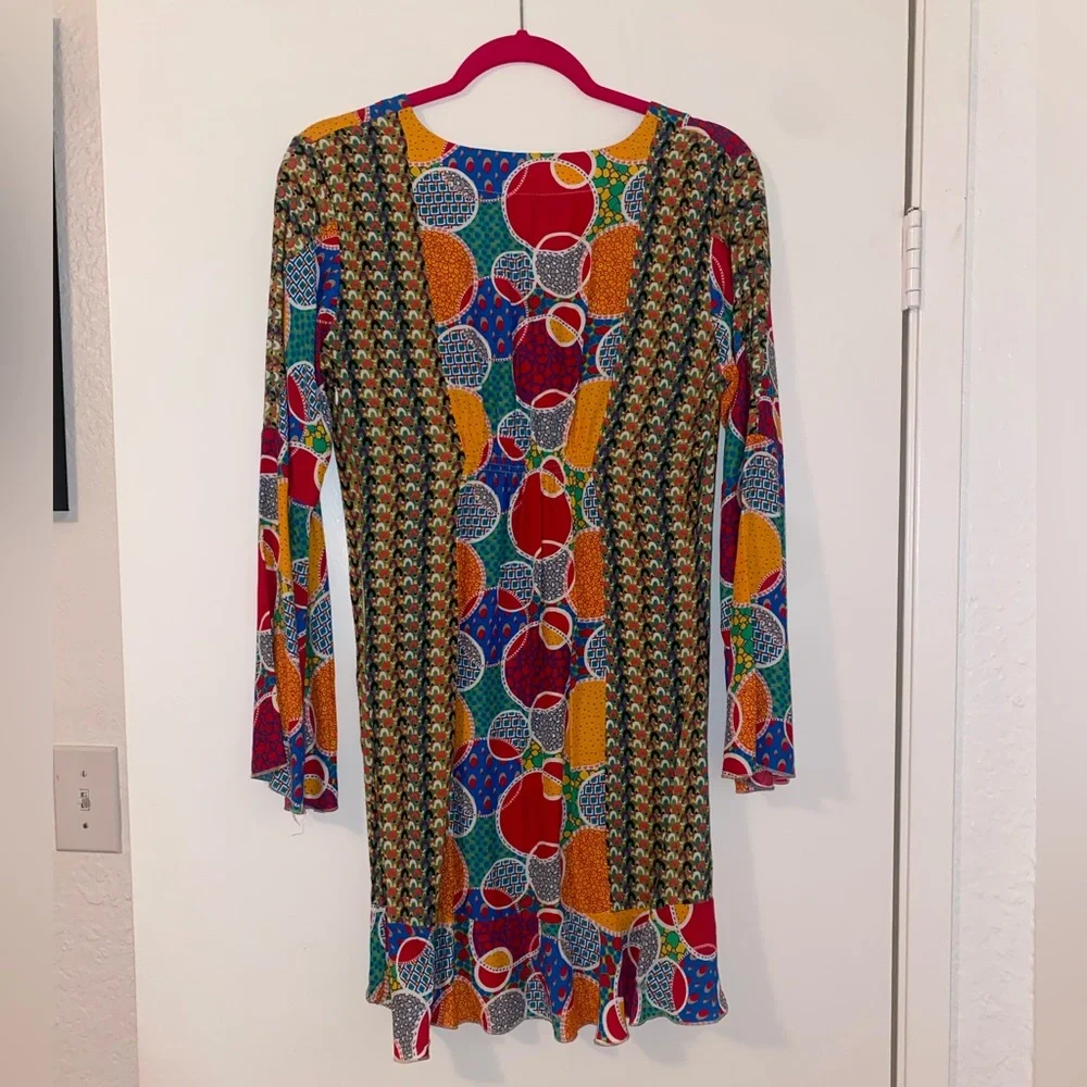 Funky Pattern Tunic Dress - Picture 2 of 2